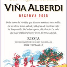 La Rioja Alta Vina Alberdi Reserva Tempranillo 2018