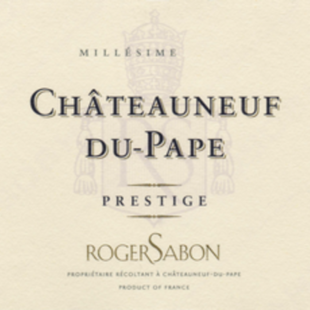 Roger Sabon Chateauneuf Du Pape Prestige 2017