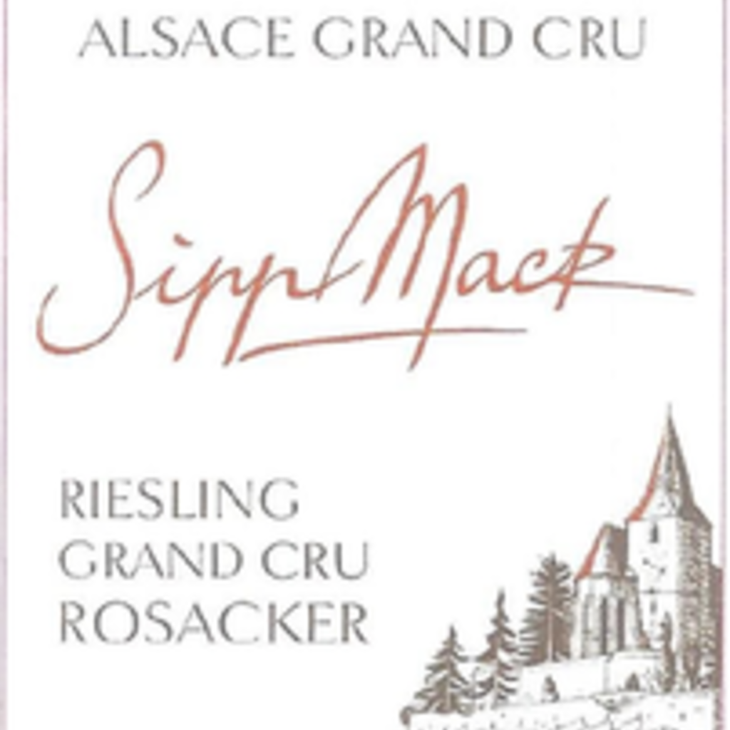Sipp Mack Riesling Grand Cru Rosacker 2015