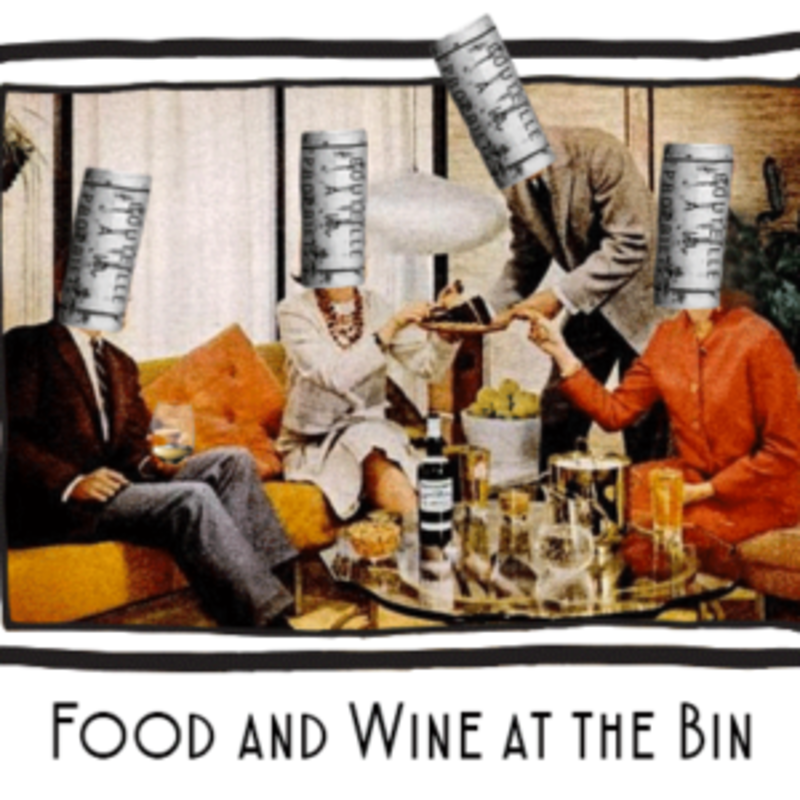 Binology 102: Food + Wine Pairing May 17th 4pm-5:30