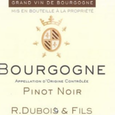 R. Dubois & Fis Bourgogne Cote d’Or 2020