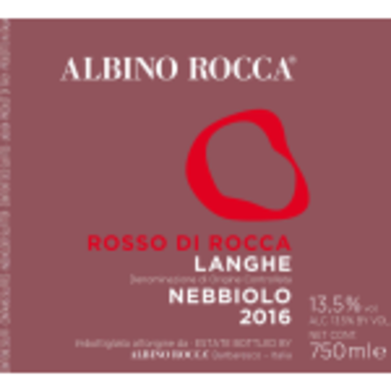 Albino Rocca Langhe Nebbiolo Rosso di Rocca 2020