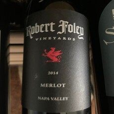 Robert Foley Vineyards Napa Valley Merlot 2017