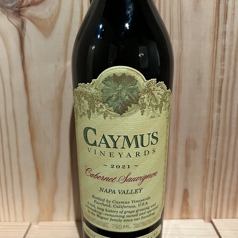 Caymus Vineyards Cabernet Sauvignon 2021