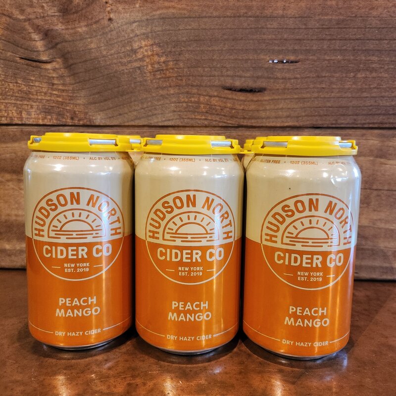 Hudson North Cider Co Peach Mango 6pk