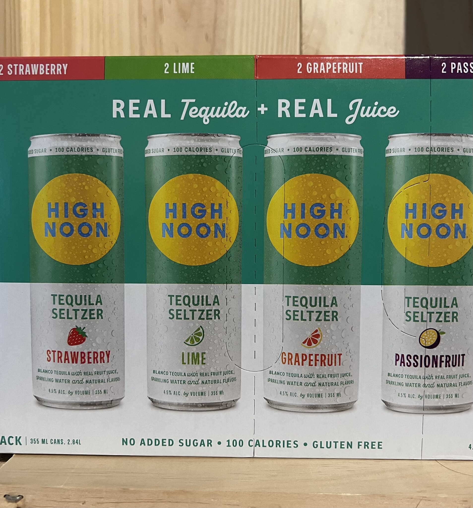 High Noon Tequila Seltzer Variety 8pk Bin 201 Wine + Spirits