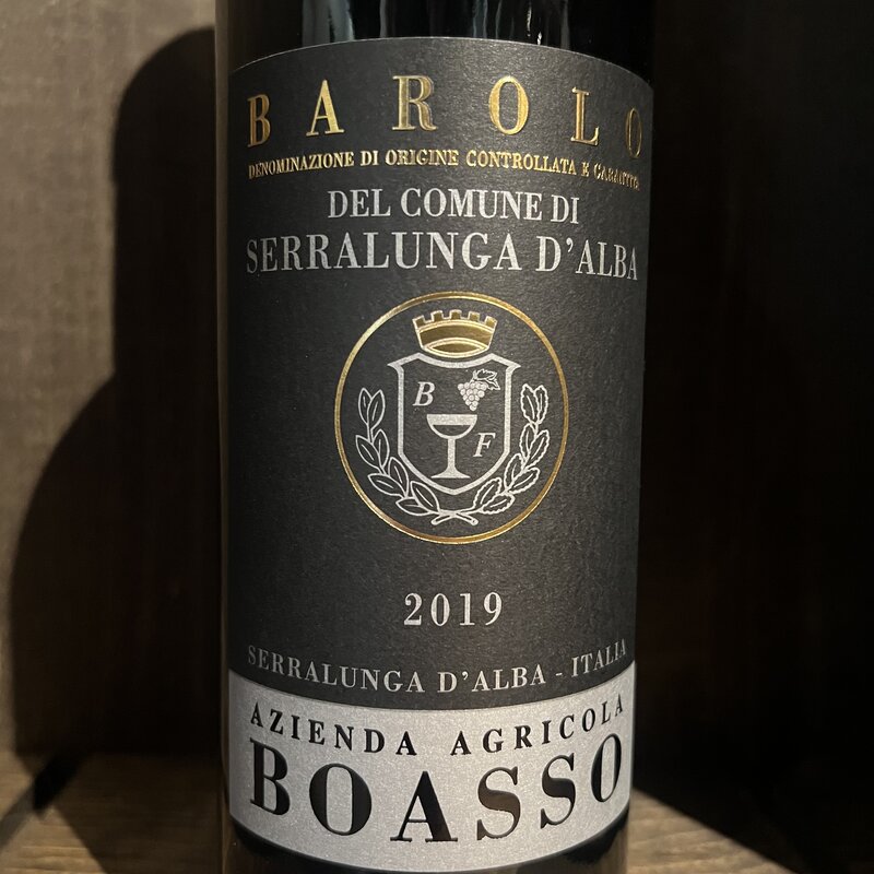 Boasso Barolo Serralunga d' Alba2019