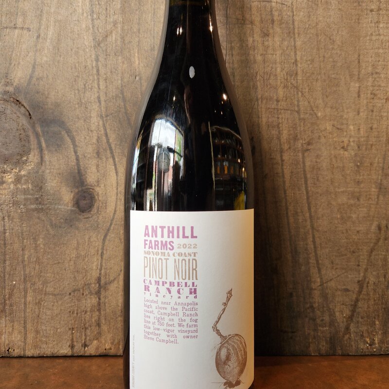 Anthill Farms Winery "Campbell Ranch" Pinot Noir 2022