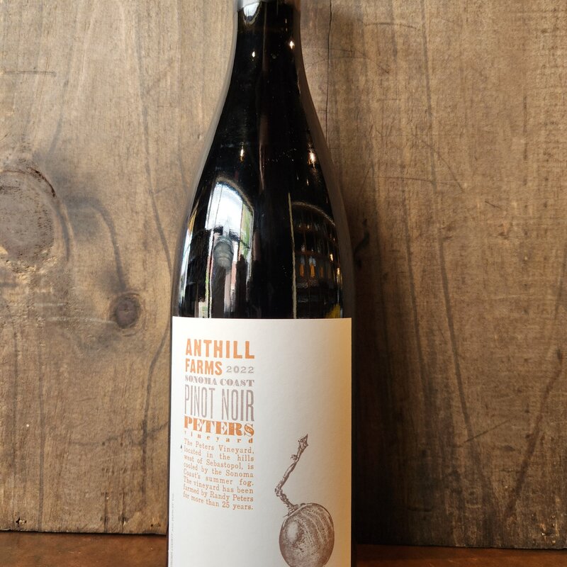 Anthill Farms Winery "Peters Vineyard" Pinot Noir 2022