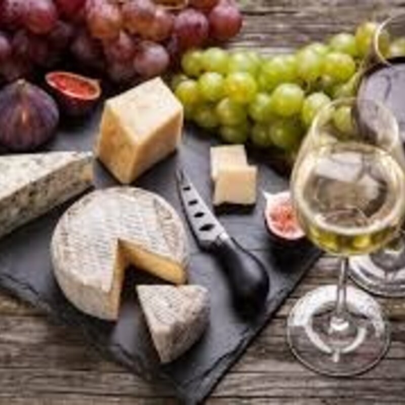 Binology 102: Cheese and Wine August 9th 6-7:30pm