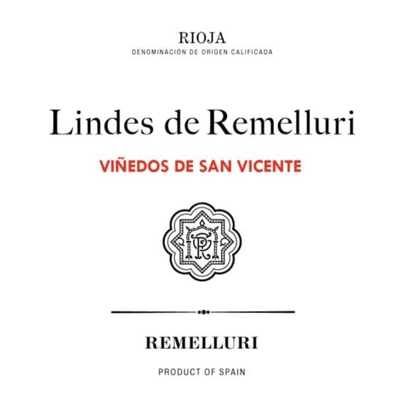 Linde de Remelluri “Vinedos de San Vicente” Rioja 2019