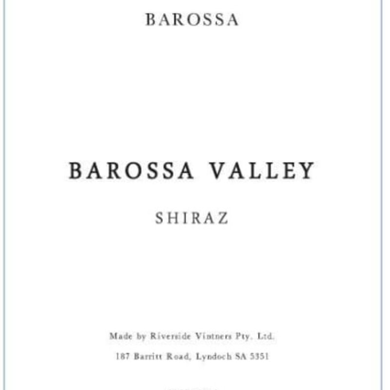 Powell & Son Barossa Valley Shiraz 2019