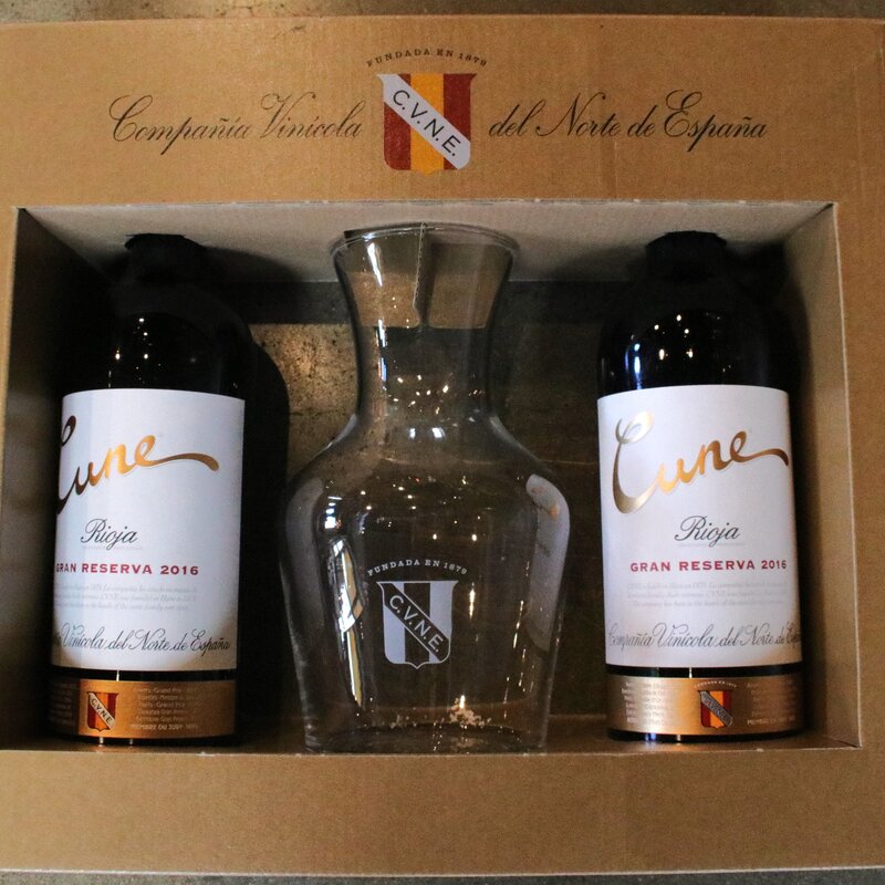 CVNE Gran Reserva Rioja 2016 Gift Set