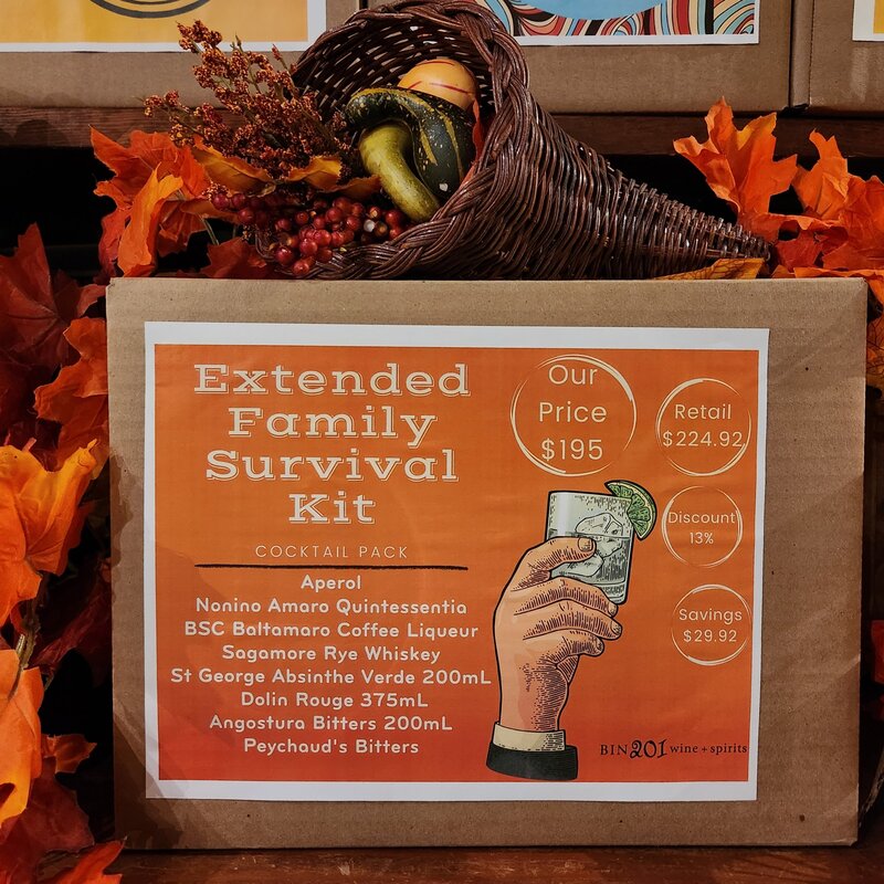 Extended Family Survival Cocktail Kit