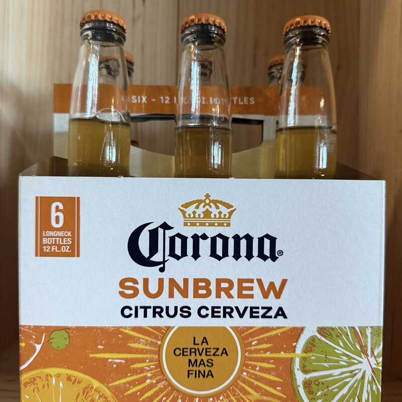 Corona Sunbrew Citrus Cerveza 6pk