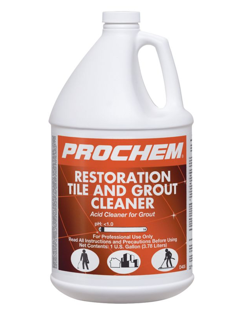 Prochem Prochem Restoration Grout Clnr 1 Gallon (Acid)