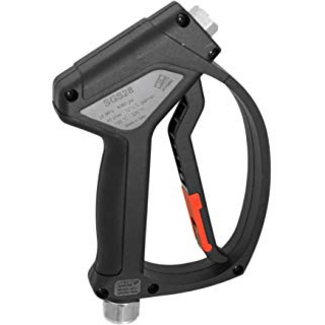 CleanHub SGS28 Black/Gray Spray Gun - 3/8” SS W/Swivel