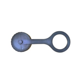 CAP, 2.5” THREADED, TETHERED