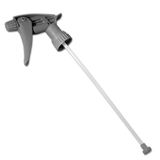 CleanHub TRIGGER SPRAYER - CHEM RESISTANT - GRAY