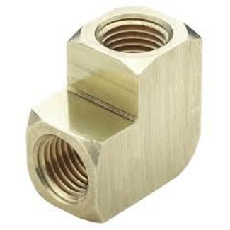 Parker Brass - 1/4 90 Union Elbow (F x F)