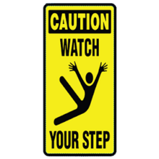 CleanHub Duk Guard - Caution Sticker