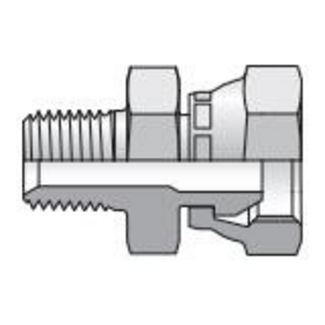 Parker MALE PIPE ADAPTER - DEAD SWIVEL 1/2"