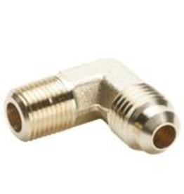 Parker Brass - ELBOW 90DEG 3/8 X 1/2 - MPT X PIPE MALE FLARE