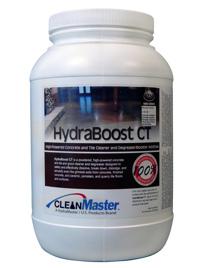 Hydramaster HydraBoost CT (New!) - 6.5# jar (Concrete & Tile Cleaner & Degreaser Booster Additive)