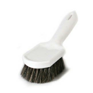 CleanHub Brush, Horse Hair W/Handle