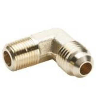 Parker Brass - ELBOW 90DEG 1/8 X 1/4 - MPT X PIPE MALE FLARE