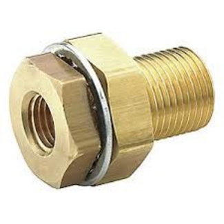Parker Brass - 1/4 Bulk Head
