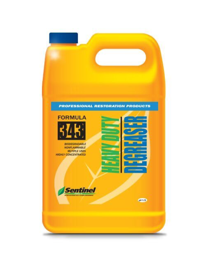 Sentinel Products INC. Sentinel 343 Heavy Duty Degreaser - 1 Gallon