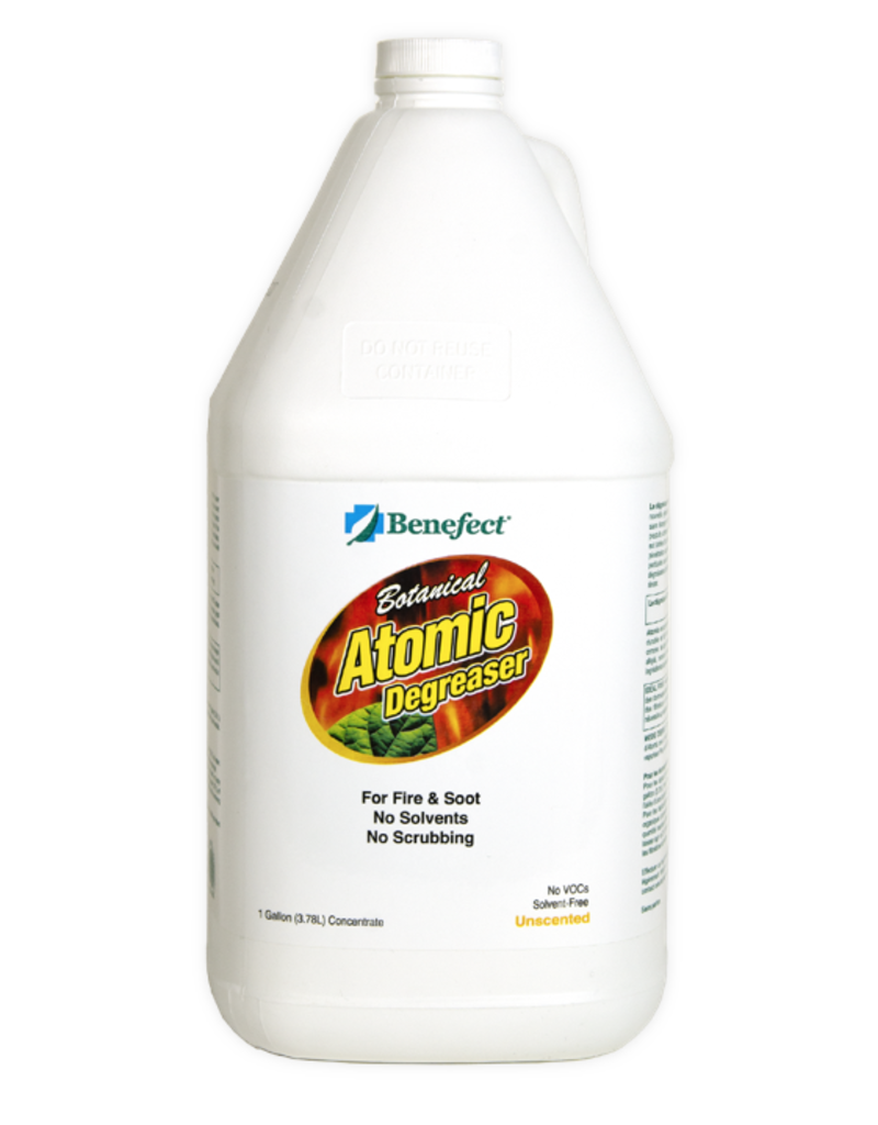 Benefect Benefect® Atomic™ Fire & Soot Degreaser, 1 Gallon