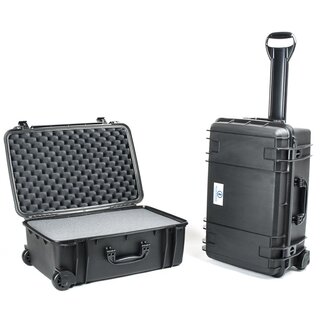 Petoskey Plastics Large Case, Protective W/Foam & Wheels
