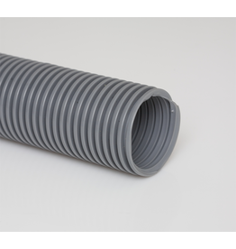 CleanHub Hose, Vac Flexible 2" X 50' Gray