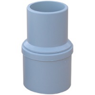CleanHub CUFF SWIVEL - 2" VINYL GRAY (VAC HOSE)