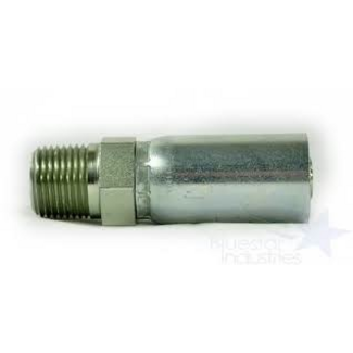 Parker Swedge - Crimp - 1/4” MPT x 3/16”  BARB