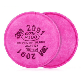 3M 3M® Respirator Filter P100 (2PK) 2091