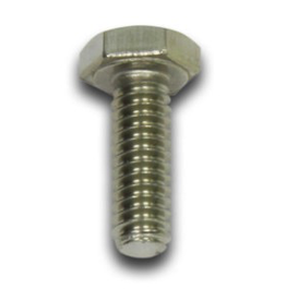 BOLT, 1/4-20 X 3/4” HEX HEAD, SS