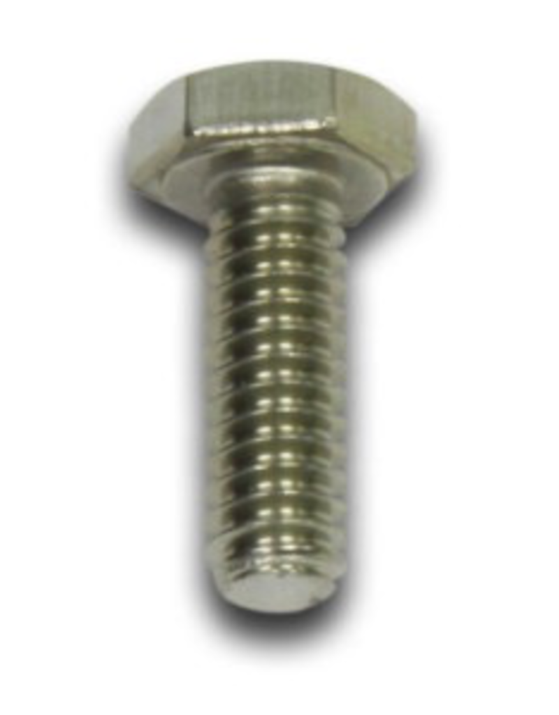 BOLT, 1/4-20 X 3/4” HEX HEAD, SS