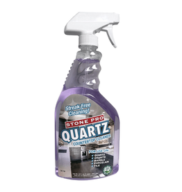 StonePro Quartz Countertop Cleaner, 1 Quart (Clean & Seal)