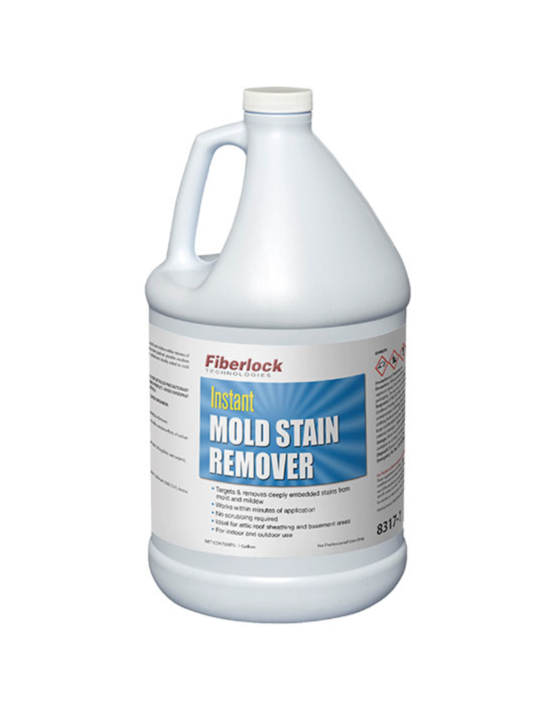Fiberlock Technologies Instant Mold Stain Remover, Case 4 Gallons