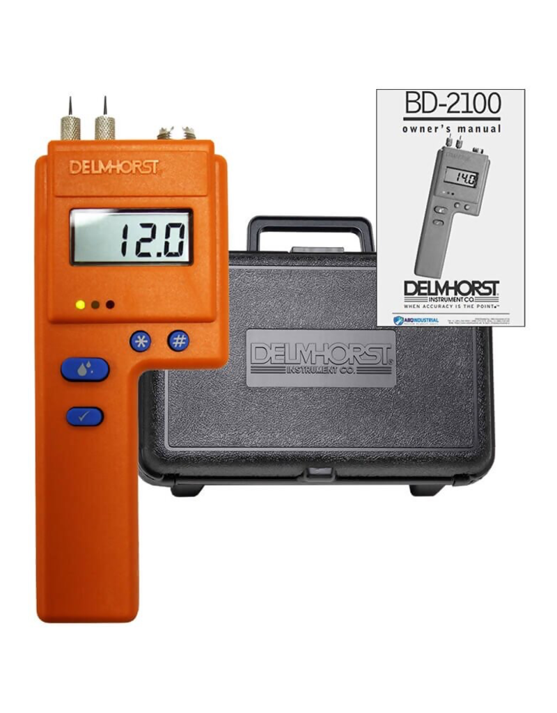 Delmhorst BD-2100 Meter Only, With Case