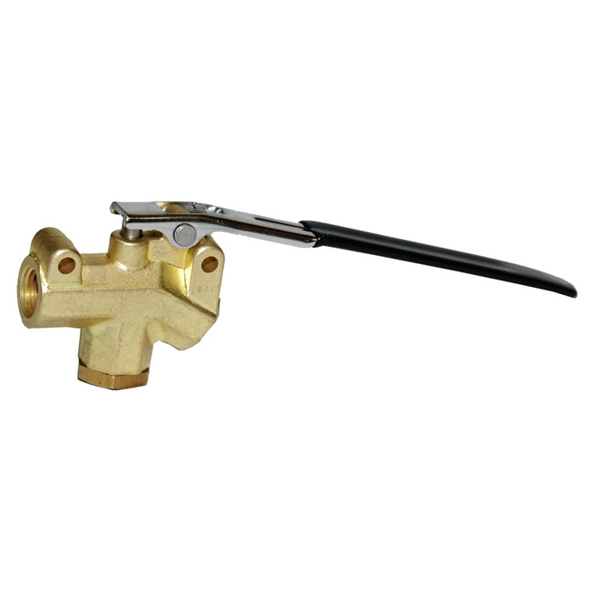 CleanHub Cleaning Tool Part - Angle Valve, Forged Brass (Soft Touch)