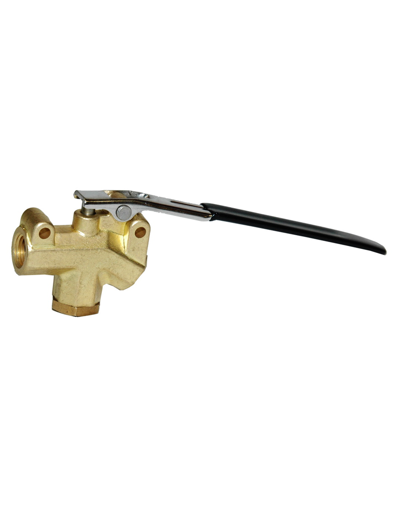 CleanHub Cleaning Tool Part - Angle Valve, Forged Brass (Soft Touch)