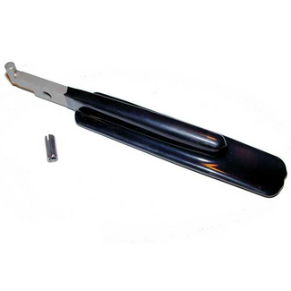 Production Metal Forming Para Plate VALVE HANDLE, reinforced, dipped