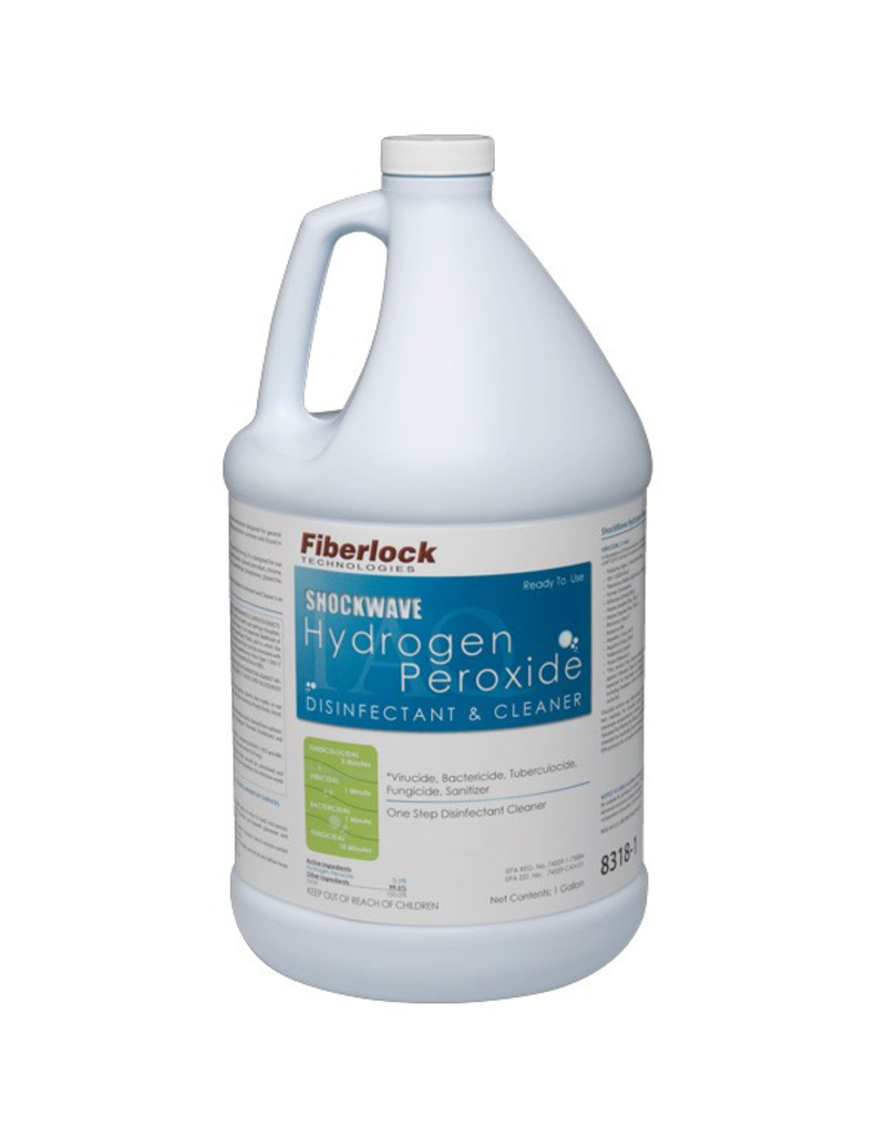 Fiberlock Technologies *DISCONTINUED* ShockWave H2O2 - Hydrogen Peroxide Disinfectant - 1 Gallon