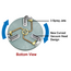 RotoVac 360i Carpet Head with Steel Shoes 12 Inch