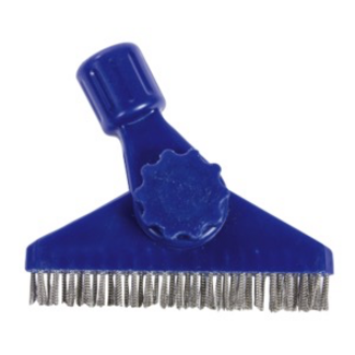 CleanHub 5 Inch stainless steel grout brush
