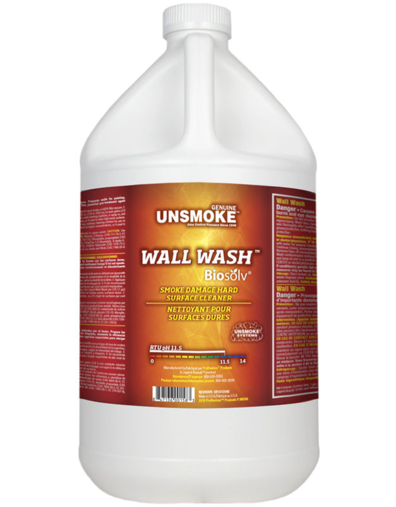 Chemspec Unsmoke® Wall Wash W/BioSolv - 1 Gallon